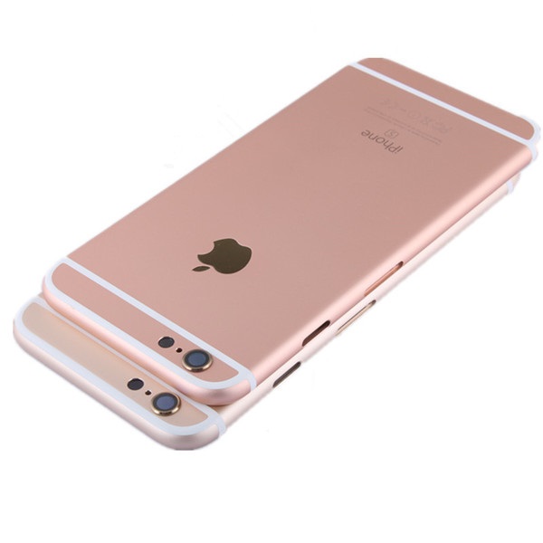 Vỏ iPhone 6 - iphone 6s Gold - White - Back - Gold Rose